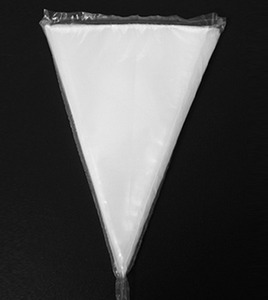 비닐 짤주머니 8인치-낱장100매 /레터링용 아이싱용 테코용 키즈베이킹